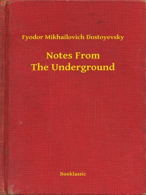cover image of Notes From the Underground